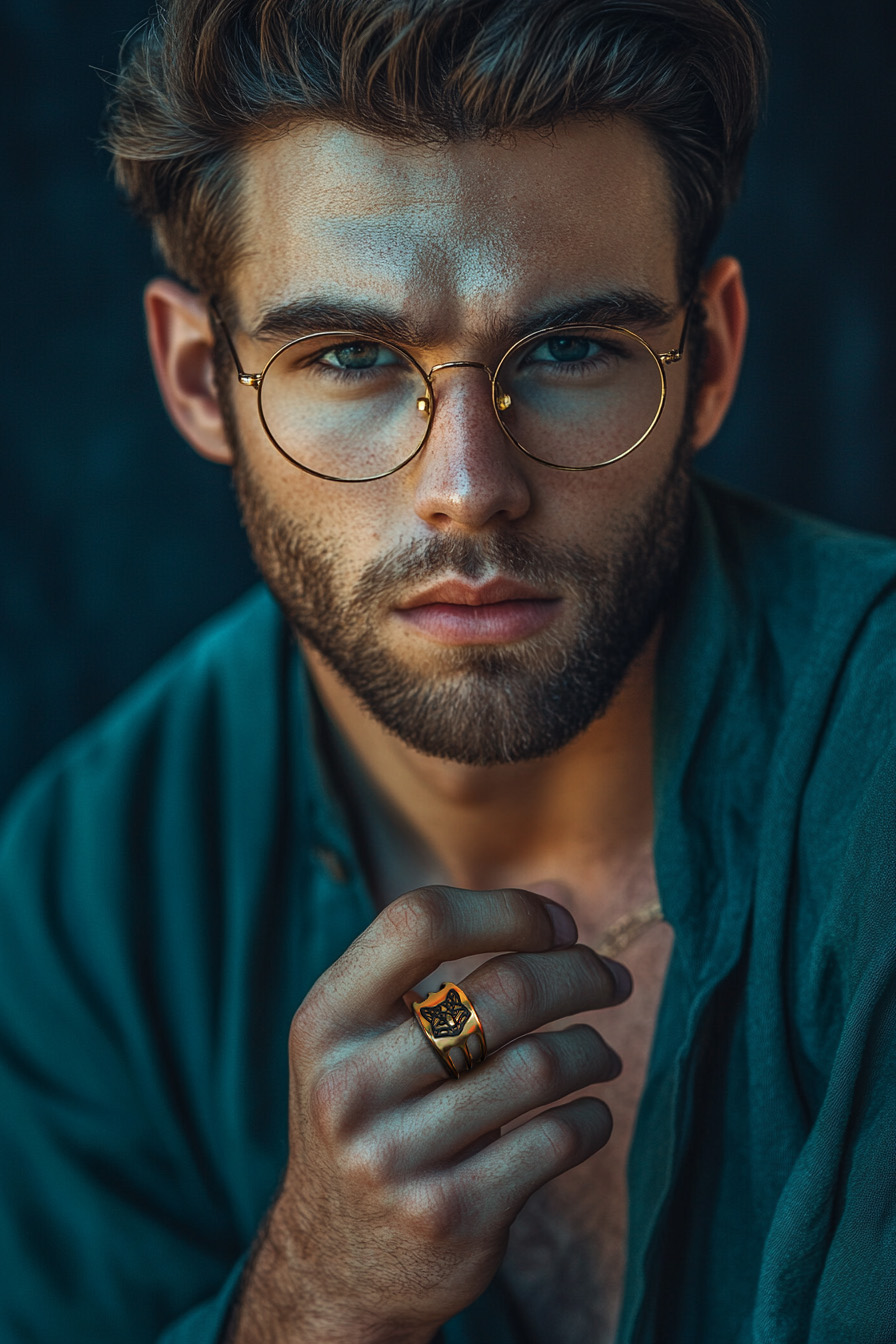 Aurora Fox – Bague en or 14ct renard